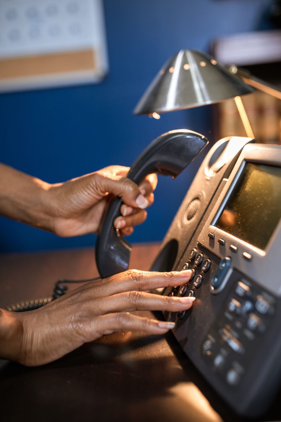 Composition d'un numéro sur un poste IP